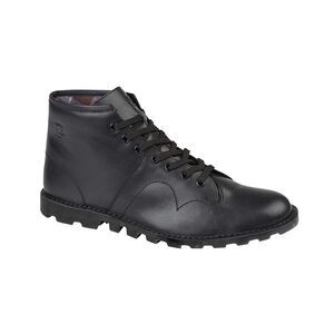 Grafters Mens Leather Ankle Boots / Black